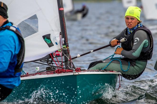 Maja Hansson-Mild, First Woman - 2017 OK Dinghy European Championship &copy;  Robert Deaves